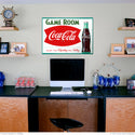 Coca-Cola Fishtail Refreshing Personalized Metal Sign