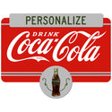 Drink Coca-Cola Personalized Metal Sign 1930s Style