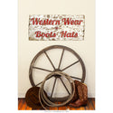 Western Wear Boots Rustic Style Decal