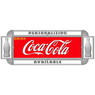 Drink Coca-Cola Deco Coke Bottles Personalized Metal Sign