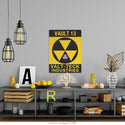 Fallout Shelter Personalized Metal Sign