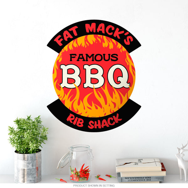 BBQ Restaurant Personalized Decal