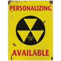 Fallout Shelter Civil Defense Personalized Decal