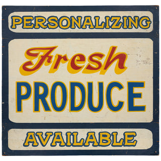 Fresh Produce Personalized Decal