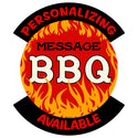 Personalized BBQ Vinyl Stickers Set of 10