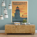 Nantucket Massachusetts Brant Point Lighthouse Decal