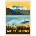 Mount St. Helens Washington Decal