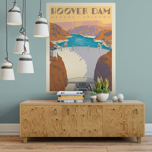 Hoover Dam Nevada Arizona Decal