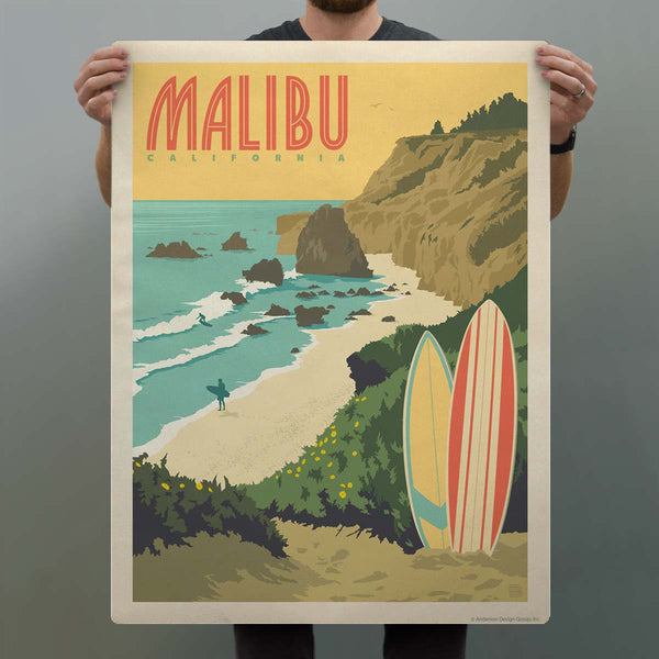 Malibu California Decal