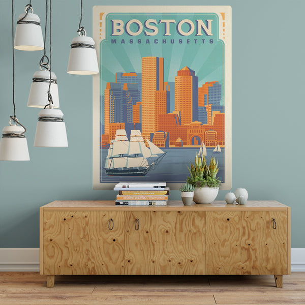 Boston Massachusetts Decal