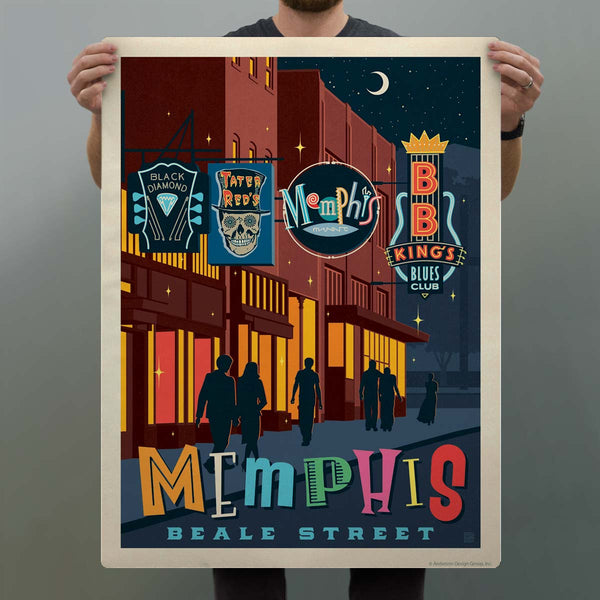 Memphis Tennessee Beale Street Decal