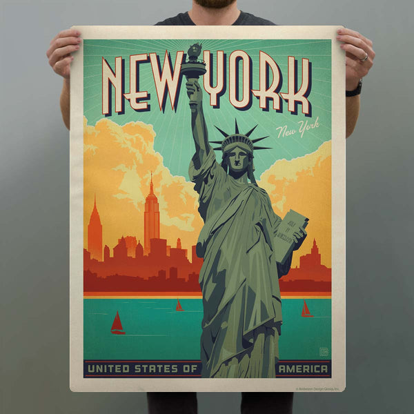 New York City Statue of Liberty Decal