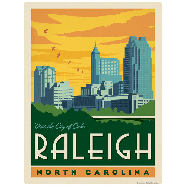 Raleigh North Carolina Decal