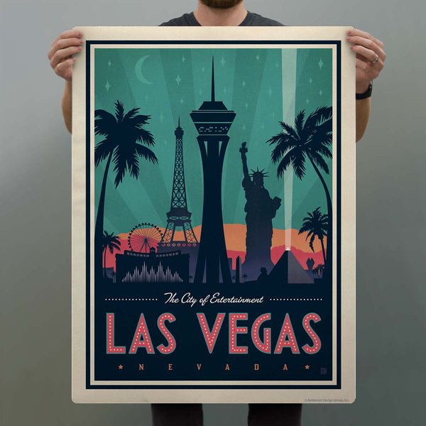 Las Vegas Nevada Skyline Decal