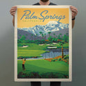 Palm Springs California Golf Decal
