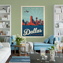 Dallas Texas Visit the Big D Decal