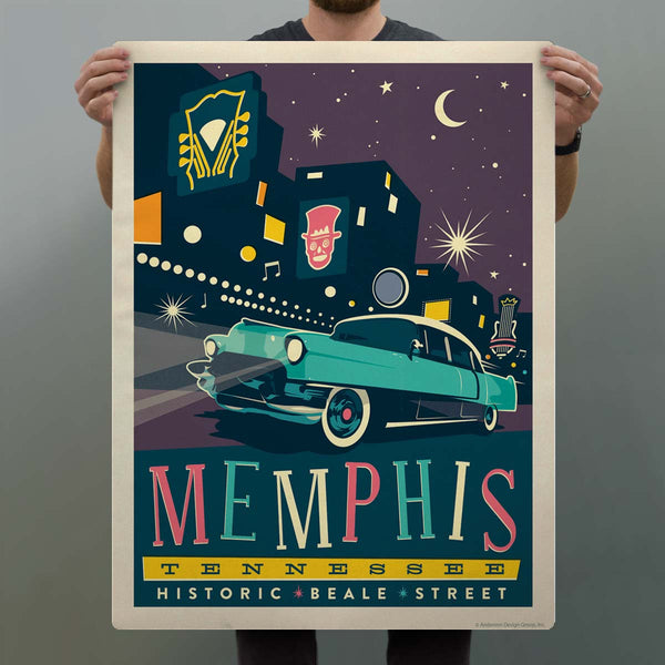 Memphis Tennessee Historic Beale Street Decal