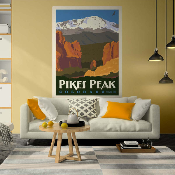 Pikes Peak Colorado Decal