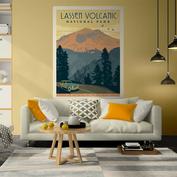 Lassen Volcanic National Park California Decal