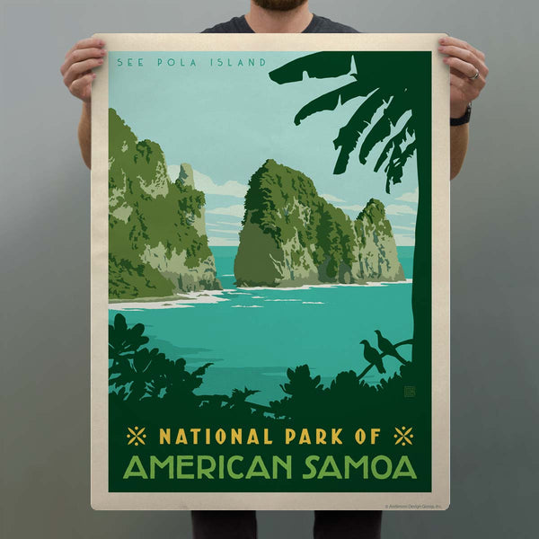 American Samoa National Park Decal