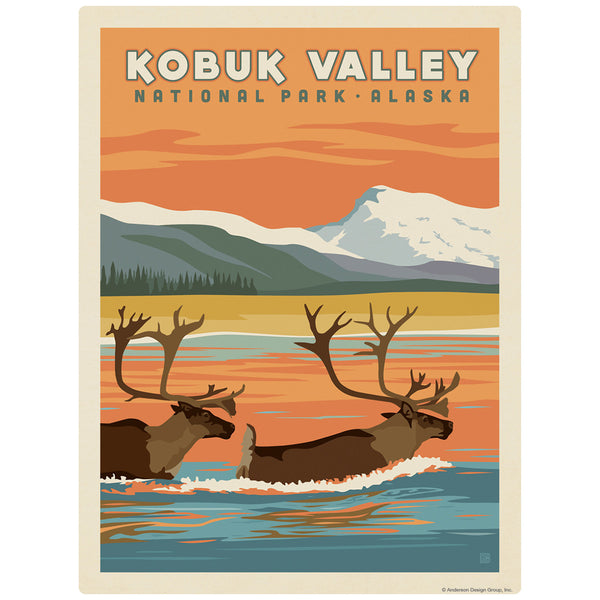Kobuk Valley National Park Alaska Decal