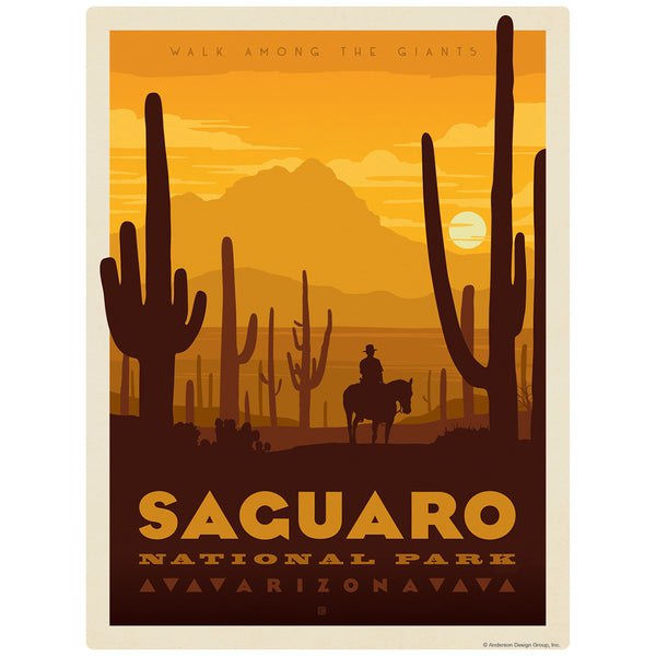 Saguaro National Park Arizona Decal