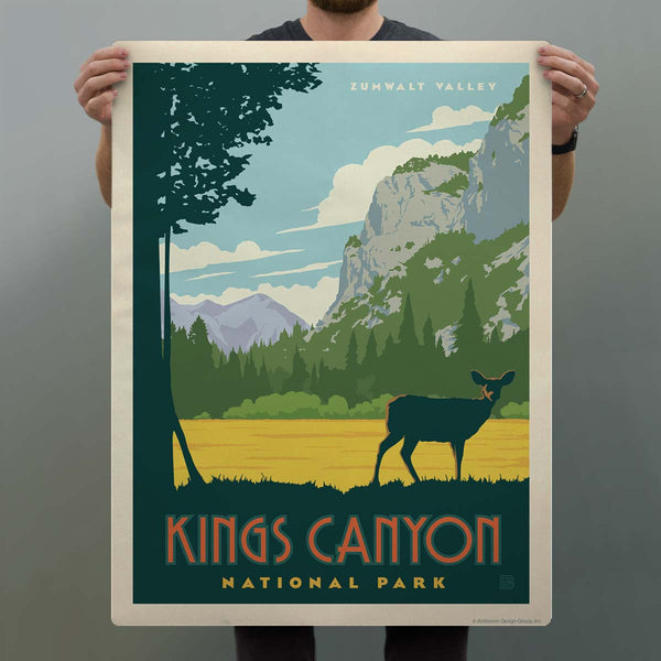 Kings Canyon National Park California Decal