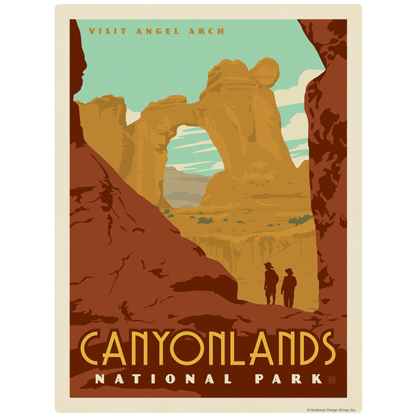 Canyonlands National Park Utah Angel Arch Decal