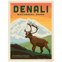 Denali National Park Alaska Caribou Decal