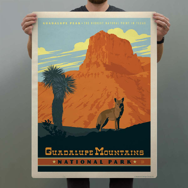 Guadalupe Mountains National Park Texas Decal