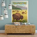 Yellowstone National Park Bison Decal