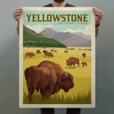 Yellowstone National Park Bison Decal