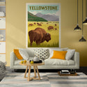 Yellowstone National Park Bison Decal