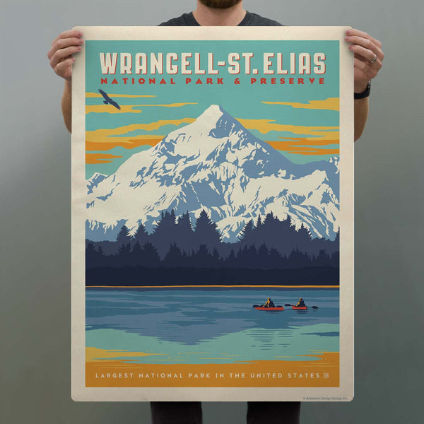 Wrangell St. Elias National Park Alaska Decal