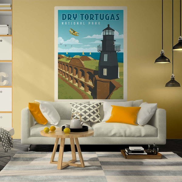 Dry Tortugas National Park Lighthouse Decal