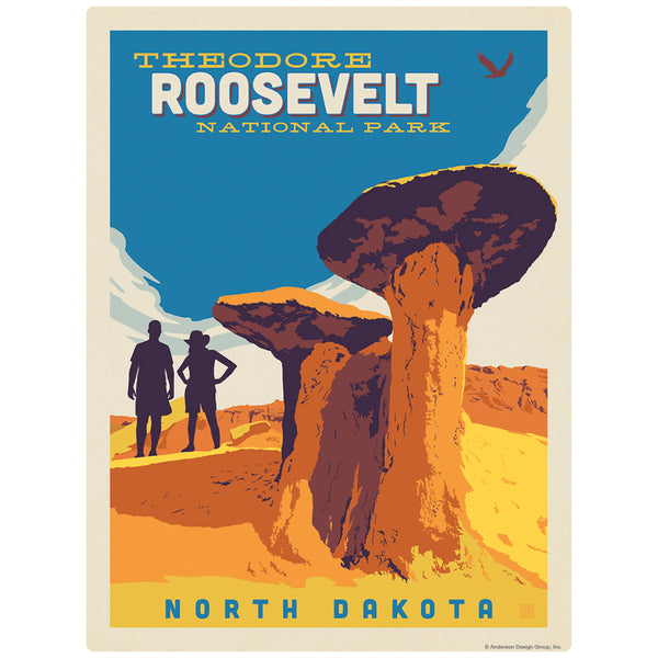 Theodore Roosevelt National Park North Dakota Decal