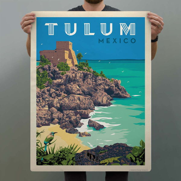 Tulum Mexico Mayan Ruins Decal