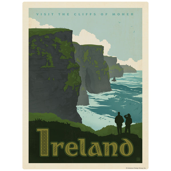 Ireland Cliffs of Moher Decal