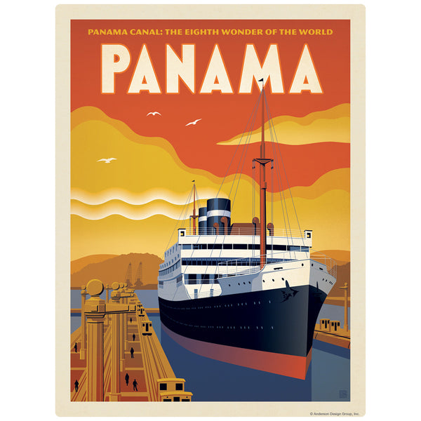 Panama Canal Decal