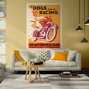 K9 Motorcycle Club Racing Dogs Decal