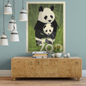 Panda Bears Support Our Local Zoo Decal Decal