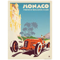 Monaco French Bulldog Club Racing Decal
