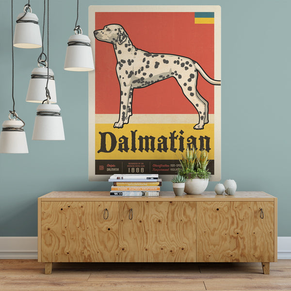 Dalmatian Dog Facts Decal