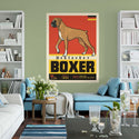 Deutscher Boxer Dog Facts Decal