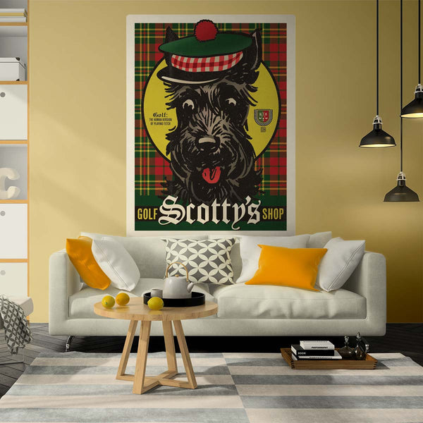 Scotty Dogs Golf Shop Decal