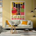 Catbird Cafe Decal