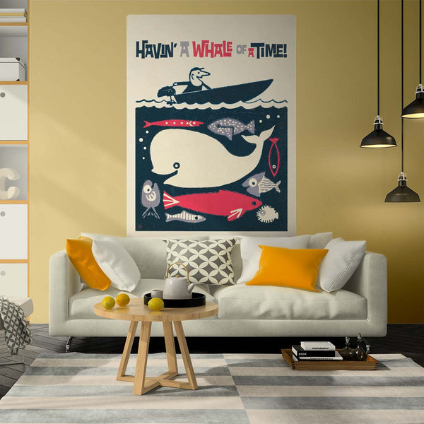 Havin A Whale Of A Time Decal