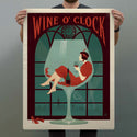 Wine O Clock Decal