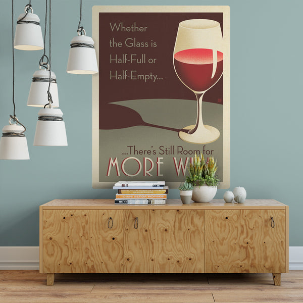 Room for More Wine Decal
