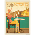Caffe Portofino Italian Coffee Decal